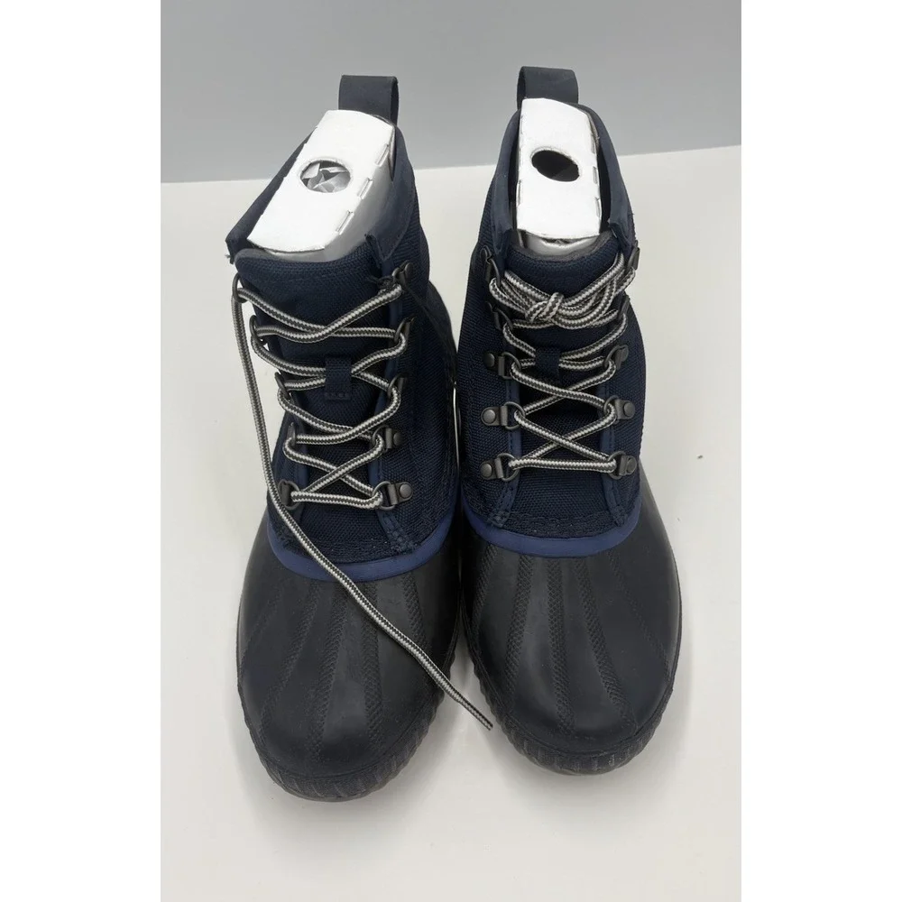 Sorel Cheyanne II Short Nylon‎ Duck Boots Collegiate Navy 8 New